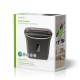 Nedis PASH120BKA4 paper shredder Strip shredding 22 cm Black