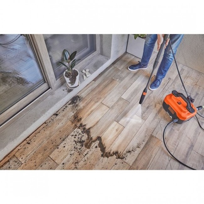 Black & Decker BEPW1300H-QS pressure washer Compact Electric 312 l/h Orange Black & Decker BEPW1300H-QS pressure washer Compact Electric 312 l/h Orange