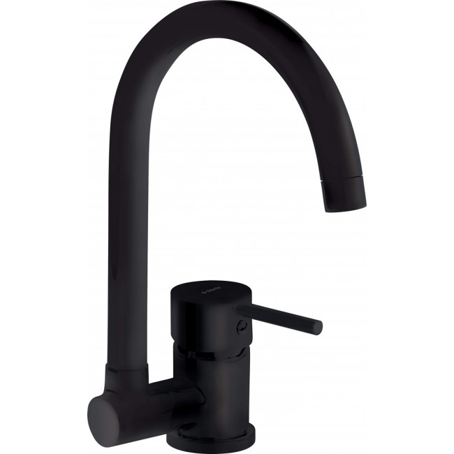 Kitchen faucet with foldable spout Kitchen faucet with foldable spout
