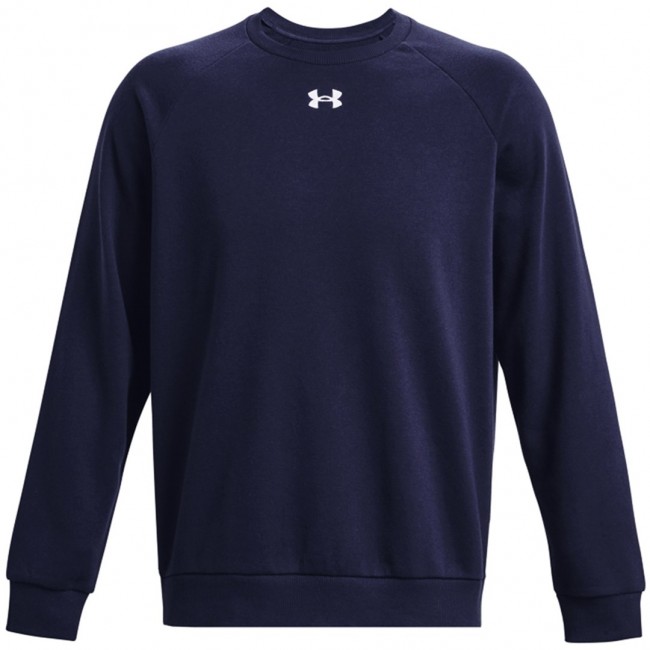 Under Armour Men's Rival Fleece Crew Sweatshirt Navy Blue 1379755 410 Under Armour Men's Rival Fleece Crew Sweatshirt Navy Blue 1379755 410