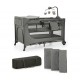 KinderKraft travel cot JOY 2 DARK GREY KinderKraft travel cot JOY 2 DARK GREY