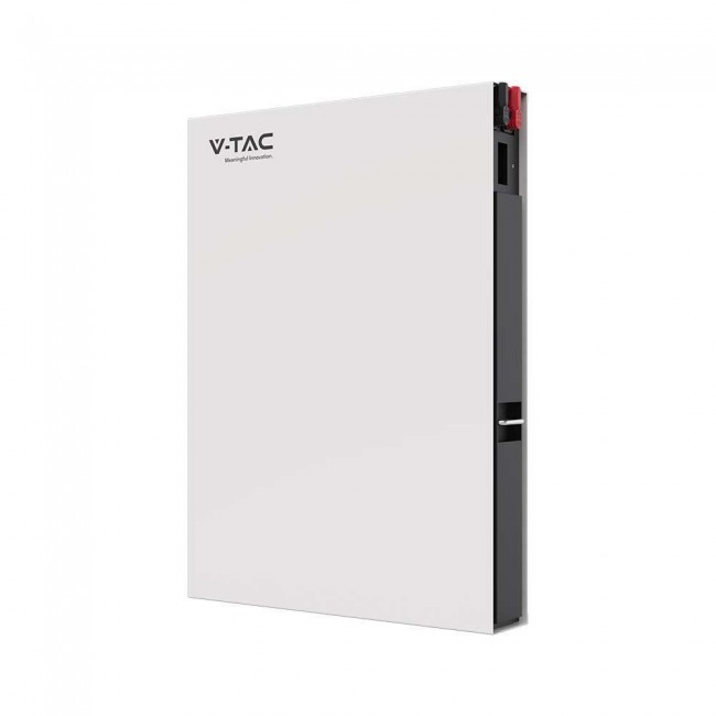Energy storage V-TAC VT-48160 powerbank 7.68kWh 48V 160Ah (SKU 11548) White