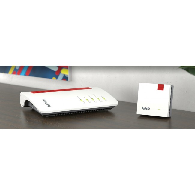 FRITZ! Mesh Set 7530 AX + 1200 AX Dual-band (2.4 GHz / 5 GHz) Wi-Fi 6 (802.11ax) Red, White 4 3G Internal FRITZ! Mesh Set 7530 AX + 1200 AX Dual-band (2.4 GHz / 5 GHz) Wi-Fi 6 (802.11ax) Red, White 4 3G Internal