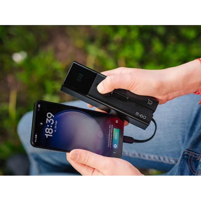 Tracer Quant 10000mAh 100W PD+QC, Black Tracer Quant 10000mAh 100W PD+QC, Black