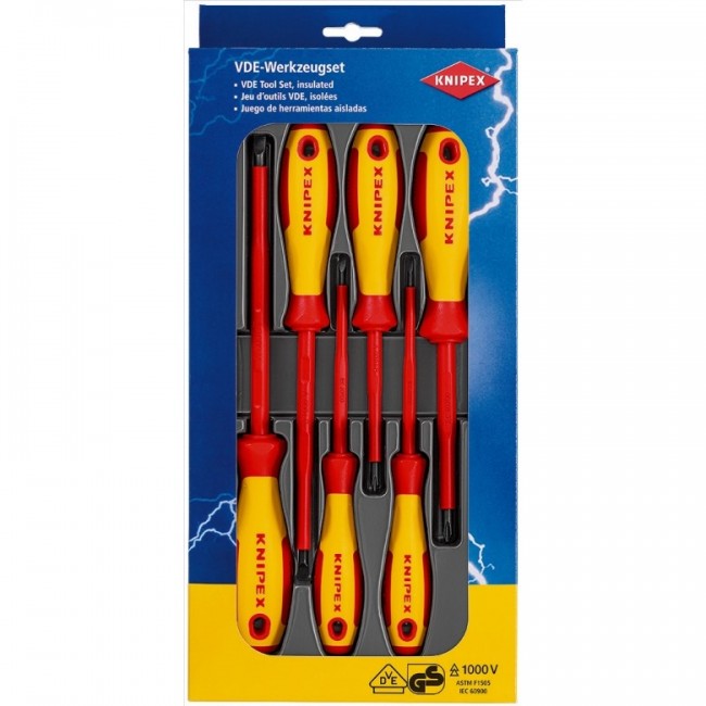 Knipex 00 20 12 V01 manual screwdriver Set Standard screwdriver Knipex 00 20 12 V01 manual screwdriver Set Standard screwdriver