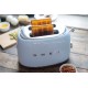 Smeg 50's Style Toaster TSF01PBEU Pastel Blue Smeg 50's Style Toaster TSF01PBEU Pastel Blue