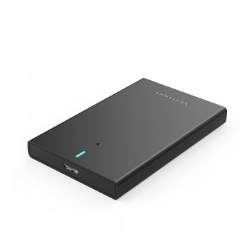 Vention 2.5 Inch SATA Hard Drive Enclosure (USB 3.0 Micro-B) Black