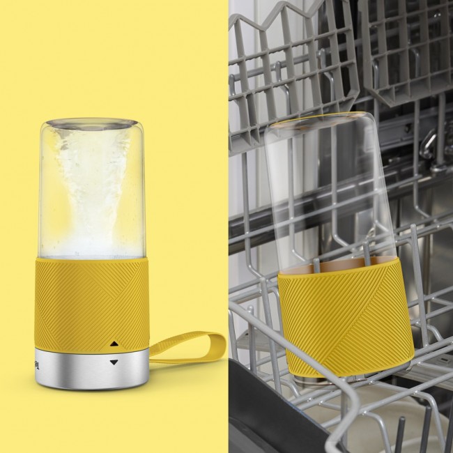 Tefal Lightmix BL1C0230 blender 0.3 L Portable blender Stainless steel, Transparent, Yellow