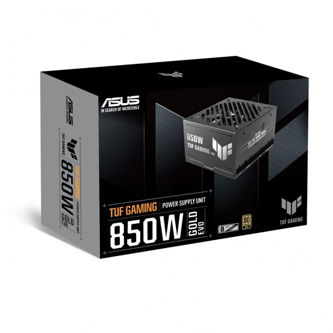 ASUS TUF-GAMING-850G-EVO power supply unit 850 W 20+4 pin ATX ATX Black ASUS TUF-GAMING-850G-EVO power supply unit 850 W 20+4 pin ATX ATX Black