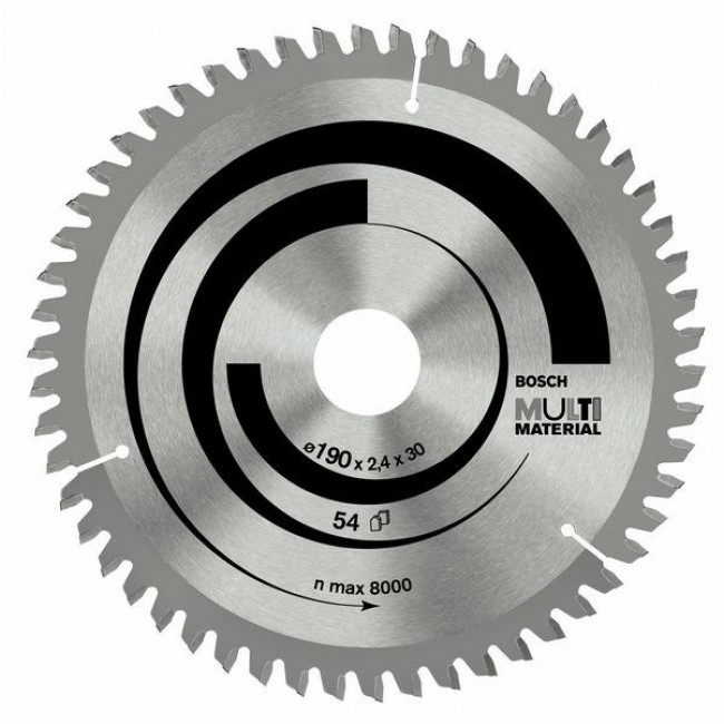 BOSCH MULTI MATER SAW BLADE 200x30x54z x2,4