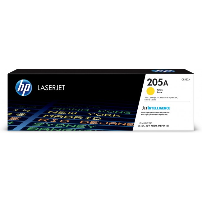 HP LaserJet 205A Yellow Original Toner Cartridge HP LaserJet 205A Yellow Original Toner Cartridge