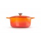 Le Creuset 21177280902430 6.7 L Round Orange, Red