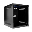 Extralink LITE 6U 10 280X310 WALL-MOUNTED RACKMOUNT CABINET BLACK Freestand/Wall/Floor mounted rack