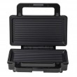 Adler CR 3074 Sandwich maker 2-in-1 Black, Stainless steel