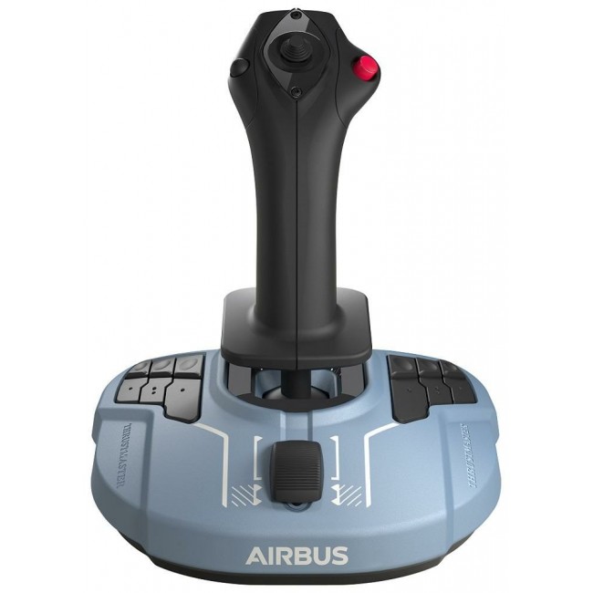 Thrustmaster TCA Sidestick Airbus edition Black, Blue USB Flightstick Analogue / Digital PC