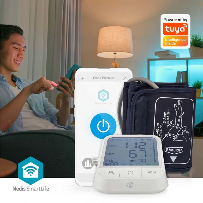 Nedis BTHBP10WT blood pressure unit Upper arm Automatic 1 user(s) Nedis BTHBP10WT blood pressure unit Upper arm Automatic 1 user(s)
