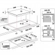 Whirlpool WLB6860NE/S Silver Built-in Zone induction hob 4 zone(s)