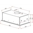 Teka GFG 2 WHITE 388 m /h Built-under
