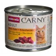 ANIMONDA Carny Adult Beef, chicken and duck hearts - wet cat food - 200g ANIMONDA Carny Adult Beef, chicken and duck hearts - wet cat food - 200g