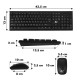 NanoRS Wireless Keyboard and Mouse Combo with Ergonomic Design RS580 for Smooth and Efficient Use NanoRS Wireless Keyboard and Mouse Combo with Ergonomic Design RS580 for Smooth and Efficient Use