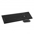 NanoRS Wireless Keyboard and Mouse Combo with Ergonomic Design RS580 for Smooth and Efficient Use