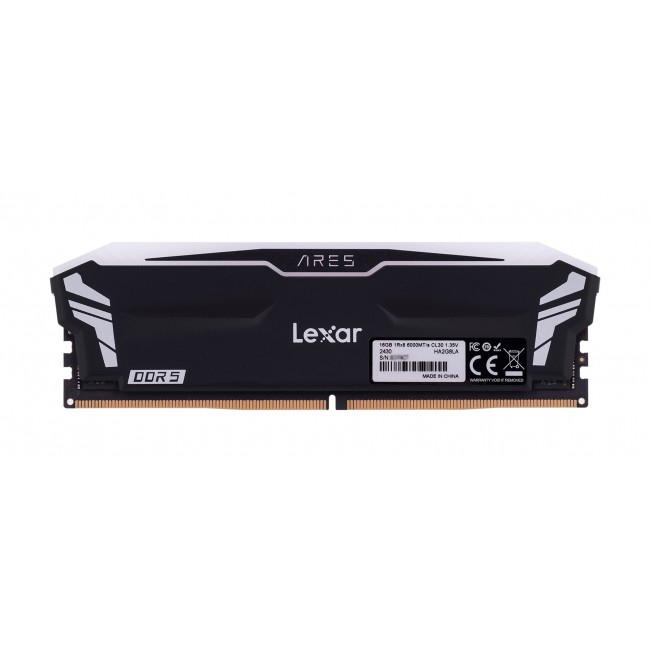 Lexar ARES RGB memory module 32 GB 2 x 16 GB DDR5 6000 MHz Lexar ARES RGB memory module 32 GB 2 x 16 GB DDR5 6000 MHz