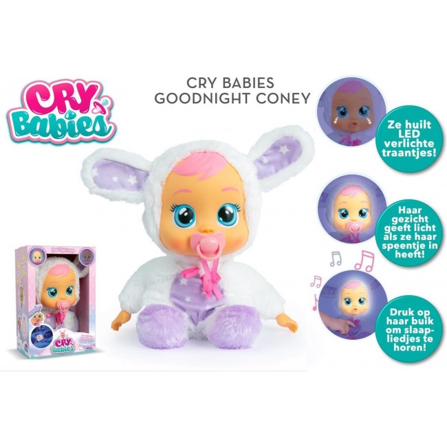 IMC Toys Cry Babies Good Night Coney IMC Toys Cry Babies Good Night Coney