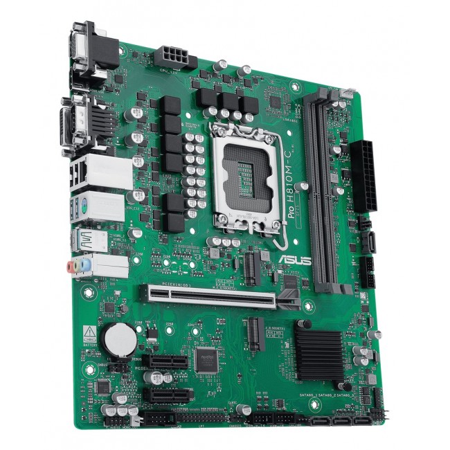 ASUS PRO H810M-C-CSM Intel H810 LGA 1851 (Socket V1) micro ATX ASUS PRO H810M-C-CSM Intel H810 LGA 1851 (Socket V1) micro ATX