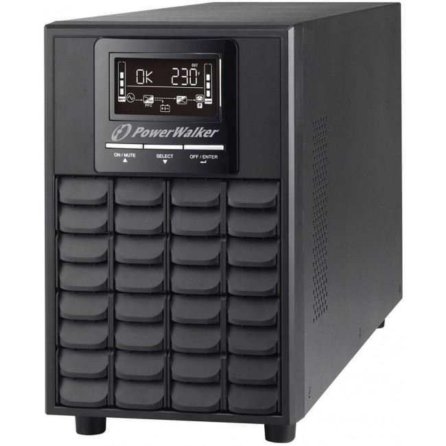 PowerWalker VFI 1000 CG PF1 uninterruptible power supply (UPS) Double-conversion (Online) 1 kVA 1000 W 4 AC outlet(s) PowerWalker VFI 1000 CG PF1 uninterruptible power supply (UPS) Double-conversion (Online) 1 kVA 1000 W 4 AC outlet(s)
