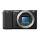 Sony ZV-E10 MILC Body 24.2 MP CMOS 6000 x 4000 pixels Black