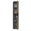 Topeshop NEL I ANT/ART bathroom storage cabinet Graphite, Oak