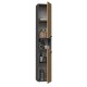 Topeshop NEL I ANT/ART bathroom storage cabinet Graphite, Oak