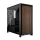 Corsair FRAME 4000D WOOD RS Midi Tower Black, Wood Corsair FRAME 4000D WOOD RS Midi Tower Black, Wood