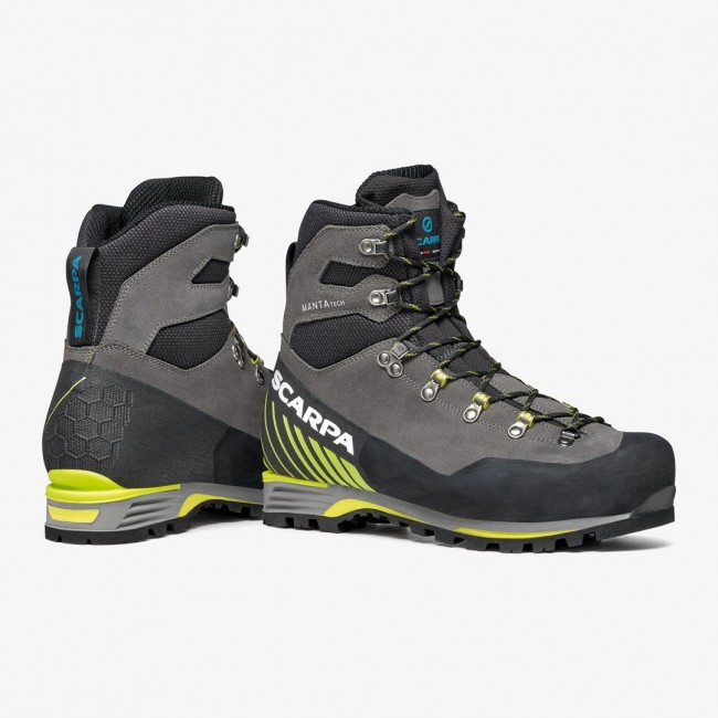 Scarpa MANTA TECH GTX, 46.5, Shark - Lime