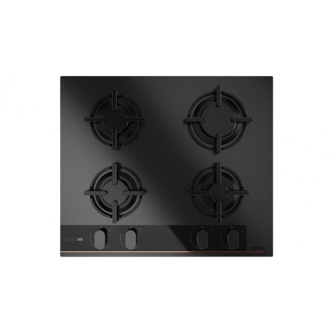 Teka GBC 64 Infinity G1 Black Built-in 60 cm Gas 4 zone(s)
