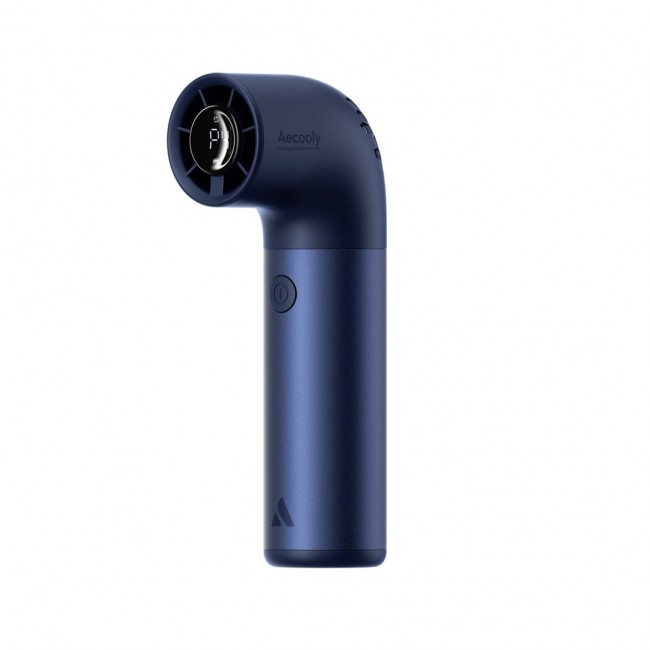 AECOOLY Aero Pro High-Speed Handheld Fan, Blue AECOOLY Aero Pro High-Speed Handheld Fan, Blue