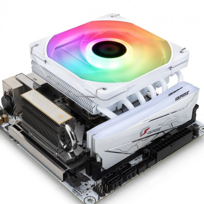 Thermalright AXP120-X67 WHITE ARGB computer cooling system Computer case Air cooler 12 cm 1 pc(s)