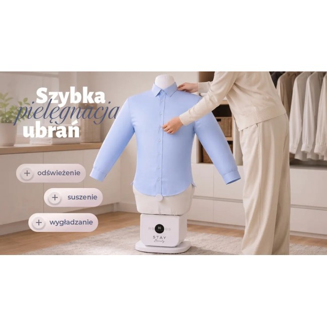 Extralink STAY BEAUTY PRASOWNICA DO UBRAN MANEKIN 1400W Extralink STAY BEAUTY PRASOWNICA DO UBRAN MANEKIN 1400W