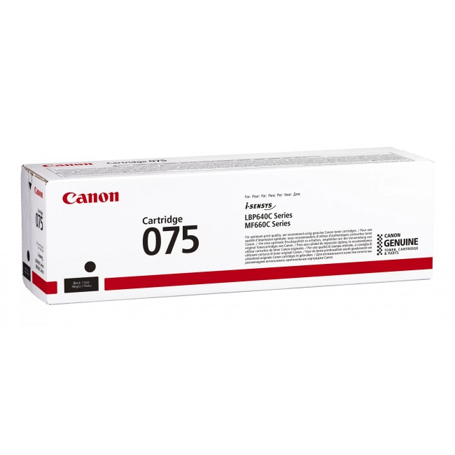 Canon 075 toner cartridge 1 pc(s) Original Black