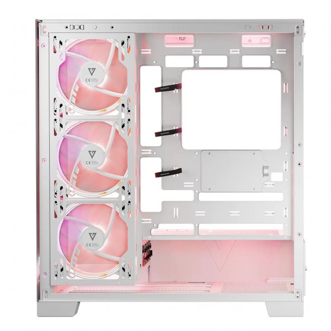 Modecom Volcano SPACE APEX ARGB MIDI Midi Tower White
