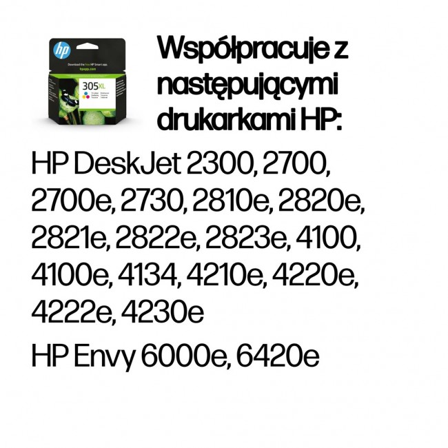 HP 305XL High Yield Tri-color Original Ink Cartridge HP 305XL High Yield Tri-color Original Ink Cartridge