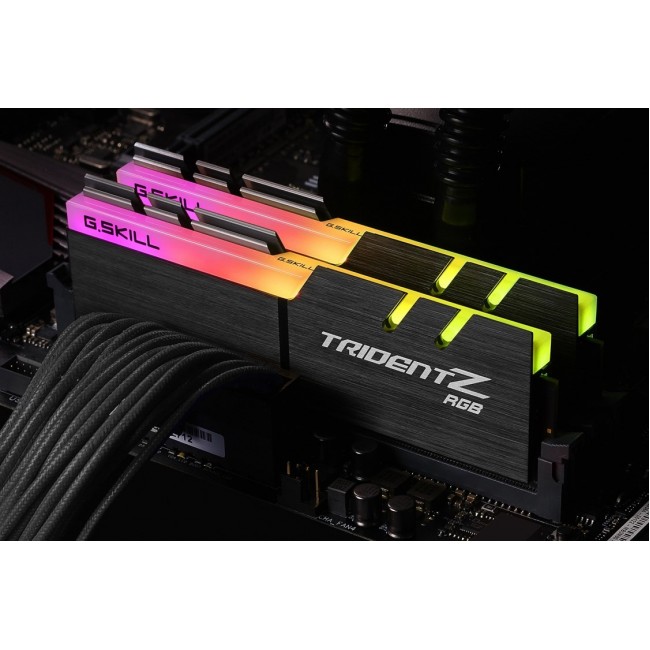 G.Skill Trident Z RGB F4-3200C16D-16GTZR memory module 16 GB 2 x 8 GB DDR4 3200 MHz G.Skill Trident Z RGB F4-3200C16D-16GTZR memory module 16 GB 2 x 8 GB DDR4 3200 MHz