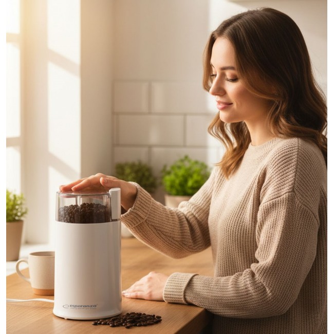 Esperanza EKC001W Coffee Grinder White 160 W