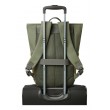 Rivacase Eden backpack Travel backpack Olive PU leather, Polyester, Recycled polyethylene terephthalate (rPET)
