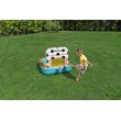 Bestway Kick N Swish 3-in-1 Multi-Use Inflatable Ball Pit with 18 Play Balls