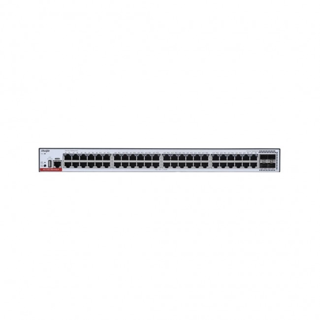 Ruijie Networks RG-CS83-48GT4XS-P network switch Managed L3 Gigabit Ethernet (10/100/1000) Power over Ethernet (PoE) 1U Grey