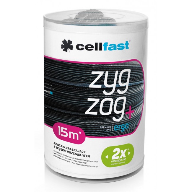 CELLFAST ZygZag garden hose 7.5 m Above ground Blue, Black CELLFAST ZygZag garden hose 7.5 m Above ground Blue, Black