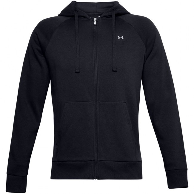 Men's Under Armour Rival Fleece FZ Hoodie black 1357111 001