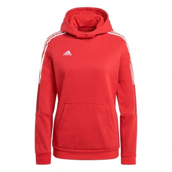 adidas Tiro 21 Sweat Hoody red GM7327