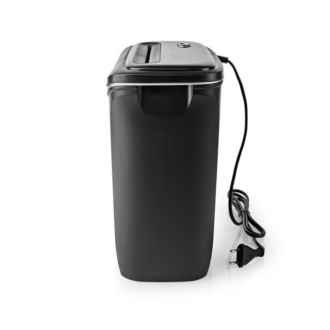 Nedis PASH120BKA4 paper shredder Strip shredding 22 cm Black